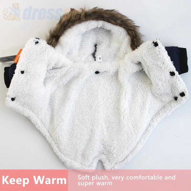 Winter Pet Dog Coat French Bulldog Chihuahua Waterproof Costume Warm Outfit  ourlum.com   