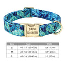 Personalized Nylon Dog Collar with Free Engraving: Stylish & Safe Pet Accessory  ourlum.com 120blue S 