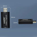 4K Video Capture Card USB HDMI Grabber for Live Streaming: Enhanced Recording  ourlum.com   