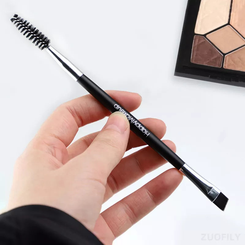 Double-headed Eyelash Brush Eyebrow Comb Eyebrow Brush Professional Makeup Brushes for Eye Brow Eyelash Extension Make Up Tools  ourlum.com   