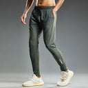 Summer Elastic Men Running Sport Pants Jogging Sweatpants