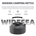 Portable Aluminum Camping Cookware Set for Outdoor Use