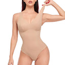 Women's Body Shaper Bodysuit with Padded Bra Support