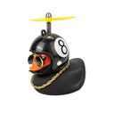 Duck Helmet Bike Car Ornament Fun Yellow Duck Accessory