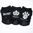 Summer Black Dog Vest for Small Breeds: Stylish, Breathable, Trendy Design  ourlum.com   