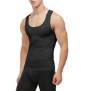 Men's Slimming Body Shaper Corset Vest Shirt Compression