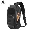 OZUKO Waterproof Chest Bag with USB Charging Backpack