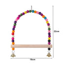 Parrot Swing & Chew Toys Set: Safe Fun Easy Install Playtime