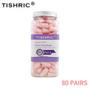 TISHRIC Earplugs Premium Noise Reduction Soft Sponge Ear Plugs