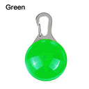 LED Glow Safety Dog Collar: Bright Night Light for Pets  ourlum.com Pendant Green XS 28-38 cm 