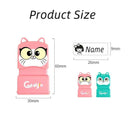 Personalized Cartoon Name Stamp Set for Kids - Waterproof & Non-Fading  ourlum.com   