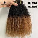 Afro Kinky Curly Brazilian Remy Human Hair Clip-Ins - 7pcs/set  ourlum.com T1B/27 16inches >=20% | 240g/Set