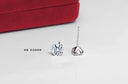 Sparkling Crystal Silver Stud Earrings Elegant Wedding Jewelry