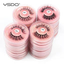 YSDO Wholesale False Lashes 100 Pairs 3D Mink Volume Eyelashes