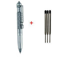 Z30 Tactical Pen: Premium Self Defense Tool with Glass Breaker - Survival Essential  ourlum.com 1 gray x 3 refill CHINA 