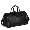 MUNUKI Vintage Crazy Horse Leather Travel Bag Large Tote