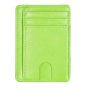 RFID Blocking Leather Wallet Stylish Card Holder Purse Gift