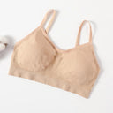 Sleek Seamless Push-Up Tube Top Bra for Women - Comfort and Style Combo  Our Lum Pad beige L 