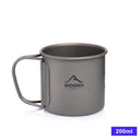 Titanium Camping Mug - Lightweight Outdoor Travel Cup