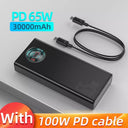 Baseus Power Bank 65W High-Capacity Fast Charger  ourlum.com 65W Black 30000mAh CHINA