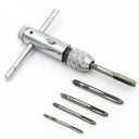 Adjustable T-Handle Ratchet Tap Reamer Wrench Metric Tool