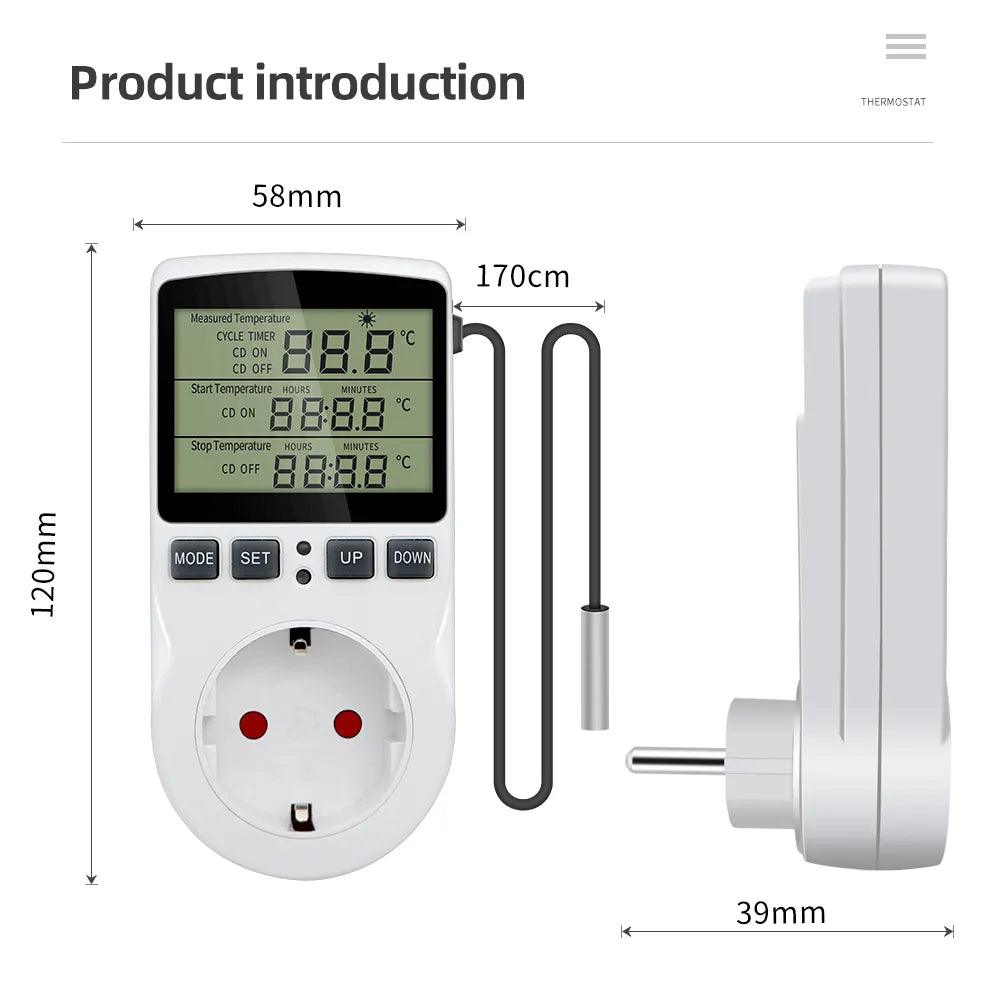 Timer Socket Digital Thermostat: Ultimate Temperature Control Solution  ourlum.com   