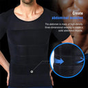 Men's Slimming Compression Undershirt for Tummy Control