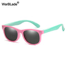 YouthFlex Polarized Sunglasses for Kids-Flexible Silicone Frame-UV400 Protection-Fashionable Shades-Eyewear for Boys and Girls  ourlum.com   