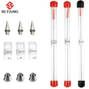 3pcs set 0.2/0.3/0.5mm Airbrush Nozzle Needle Airbrushes Spray Gun Spraying Paint Sprayer Replacement parts Tool Accessories  ourlum.com 3 pipe set Russian Federation 