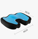 U-Shaped Memory Foam Gel Seat Cushion for Travel Support