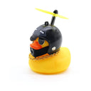 Duck Helmet Bike Car Ornament Fun Yellow Duck Accessory