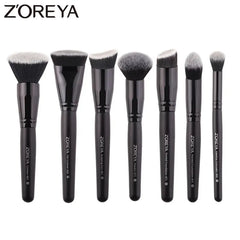 Ultimate Black Beauty Brush Set: Professional-Grade Makeup Tools & Flawless Finish