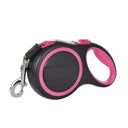 Nylon Dog Leash with Retractable Roulette Collar Gear