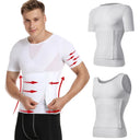 Men's Compression Shapewear Shirt for Tummy Control Fit