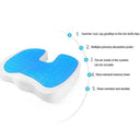 U-Shaped Cooling Gel Memory Foam Seat Cushion for Office