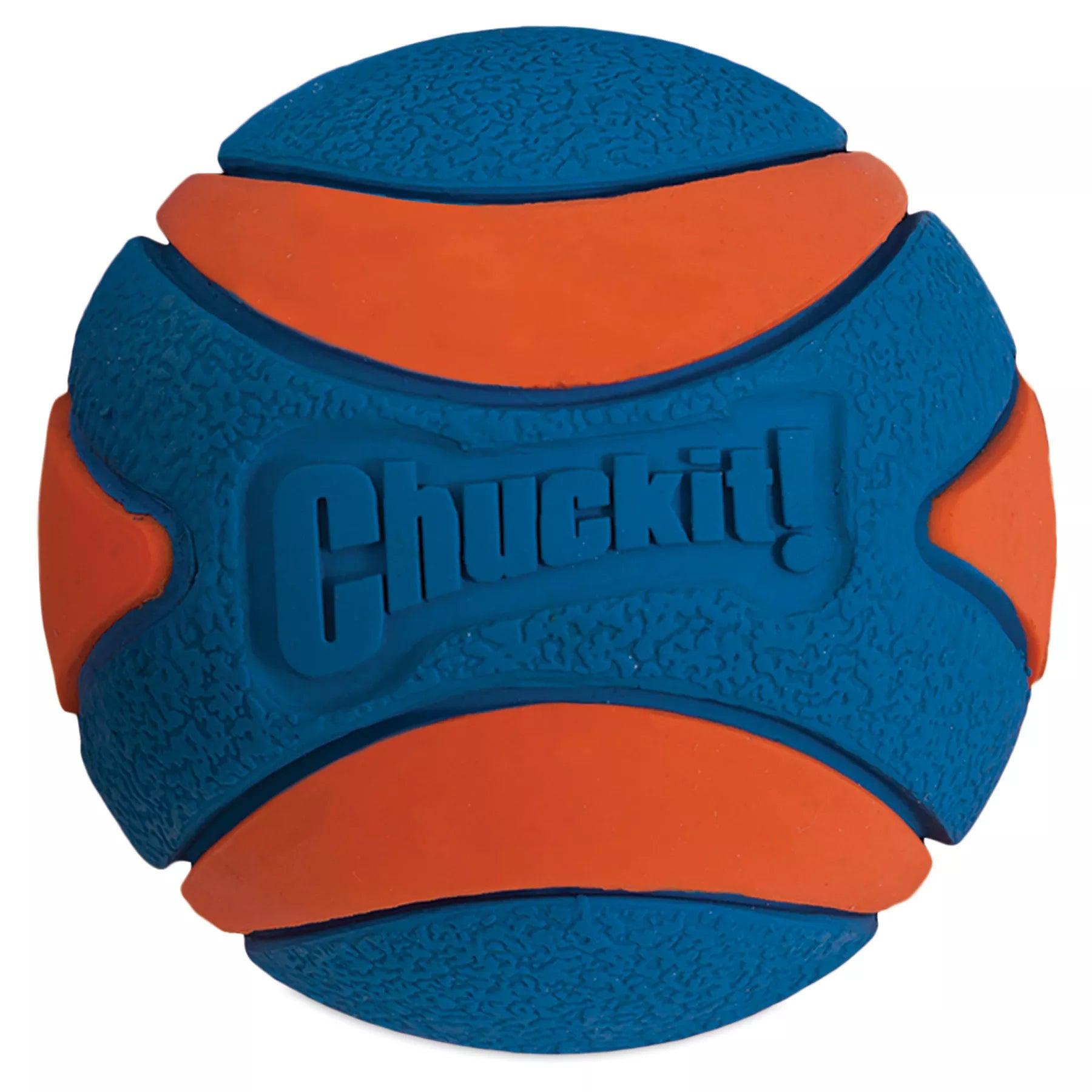 Ultra Squeaker Ball Dog Toy: Exciting, Buoyant, Durable Rubber, Textured Surface  ourlum.com SMALL CHINA 