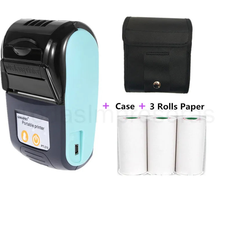 Mini Thermal Printer: Wireless BT Receipt Printer for Mobile Printing  ourlum.com   