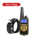 Advanced Waterproof Electric Dog Training Collar with Remote Control - Adjustable Shock Vibration Sound  ourlum.com For 1 dog Black US Plug United State