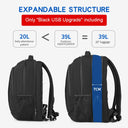 Lifetime Guaranteed Anti-Theft Men's Laptop Backpack