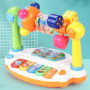 Children's Rotating Music Piano: Interactive Educational Toy with Light and Sound  ourlum.com   