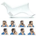 1pc Men Beard Shaping Styling Template Comb for Trim Edge