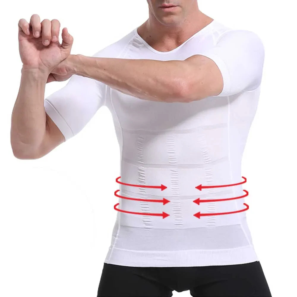 Men's Compression Posture Vest for Slimming Tummy, Enhanced Comfort & Support