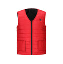 11 Area Heating Vest Men Women Casual V-neck USB Heated Jacket