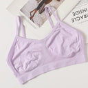 Sleek Seamless Push-Up Tube Top Bra for Women - Comfort and Style Combo  Our Lum no pad lavender L 