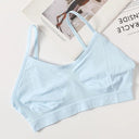 Sleek Seamless Push-Up Tube Top Bra for Women - Comfort and Style Combo  Our Lum no pad sky L 