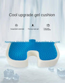 Memory Foam U-Shaped Coccyx Support Cushion for Sitting