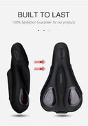 Comfortable Bicycle Saddle Cover with Memory Foam Gel Cushion