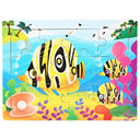 Wooden Cartoon Animal 3D Puzzle for Kids: Educational Toy for Children  ourlum.com 14-sea Animals  