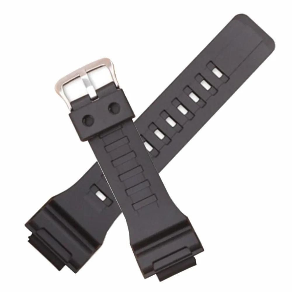 Enhanced Silicone Rubber Watch Band for Casio Watches - 18mm Bracelet Strap for AQ-S810W/AEQ-110W/W-735  OurLum.com   