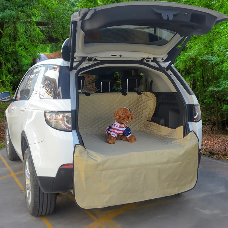 Pet Car Seat Cover: Waterproof Trunk Protector & Dog Carrier Blanket  ourlum.com   